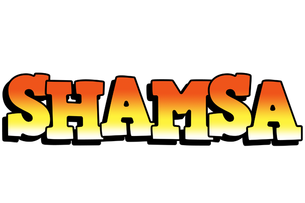 Shamsa sunset logo