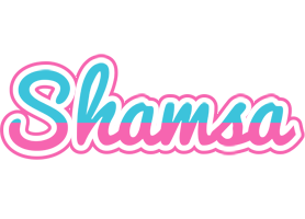 Shamsa woman logo