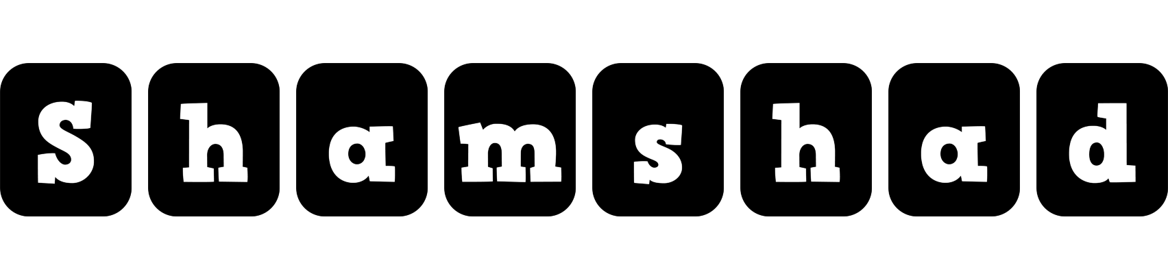 Shamshad box logo