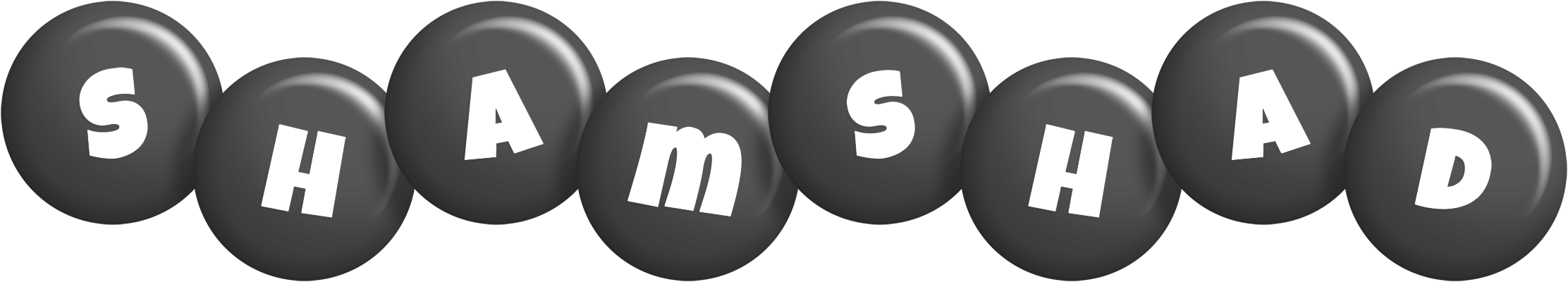 Shamshad candy-black logo