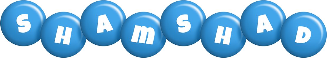 Shamshad candy-blue logo