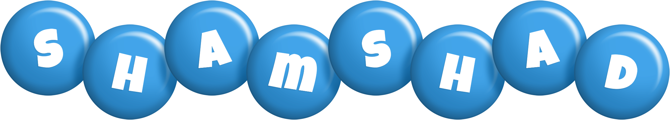 Shamshad candy-blue logo