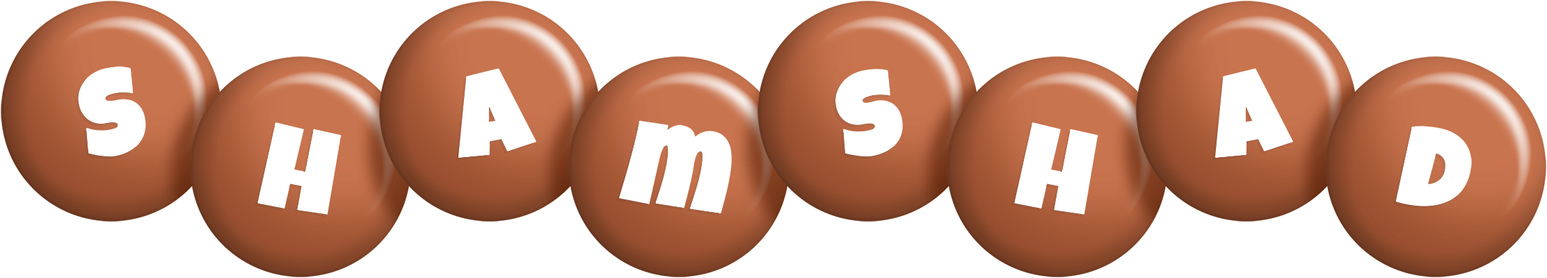 Shamshad candy-brown logo