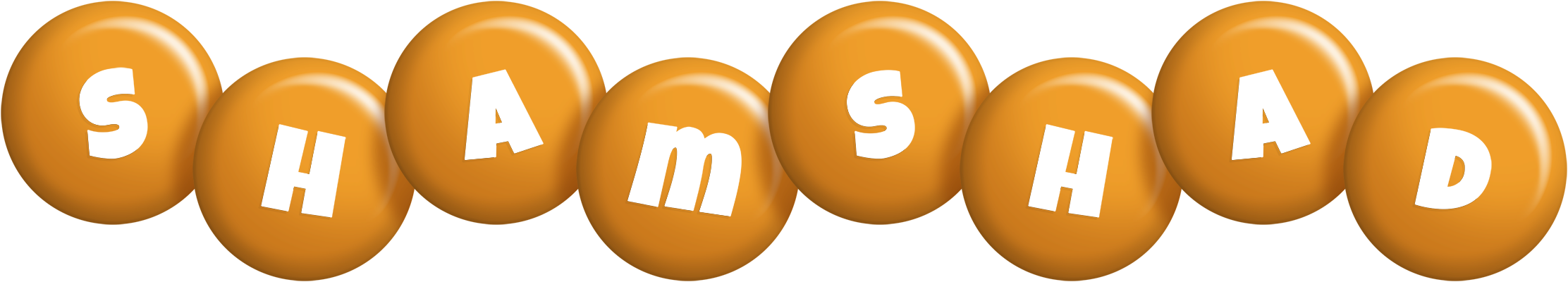 Shamshad candy-orange logo