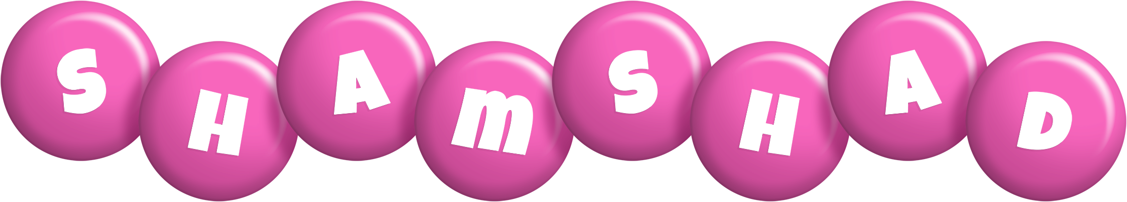 Shamshad candy-pink logo