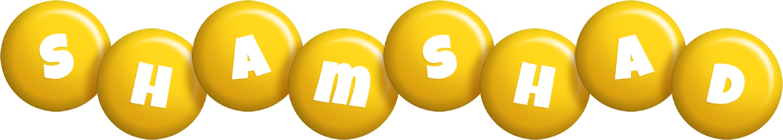 Shamshad candy-yellow logo