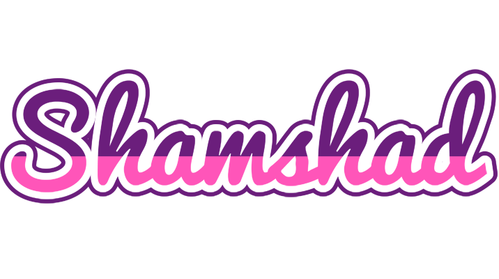 Shamshad cheerful logo