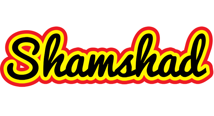 Shamshad flaming logo