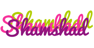 Shamshad flowers logo