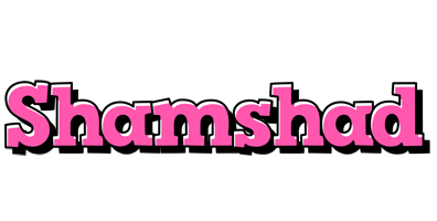 Shamshad girlish logo