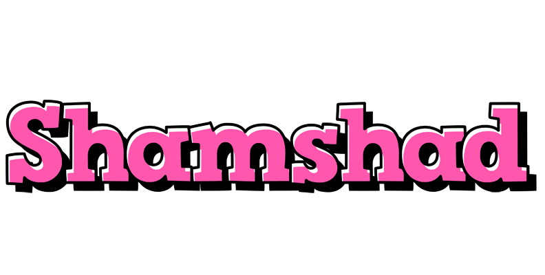 Shamshad girlish logo