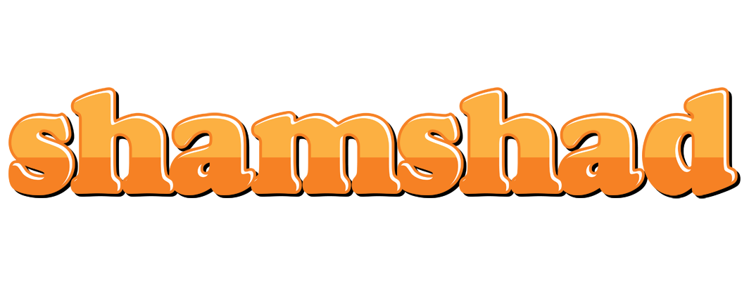 Shamshad orange logo