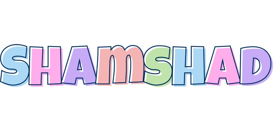 Shamshad pastel logo