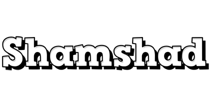 Shamshad snowing logo