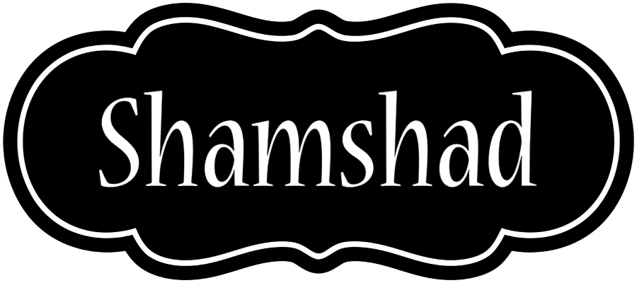 Shamshad welcome logo