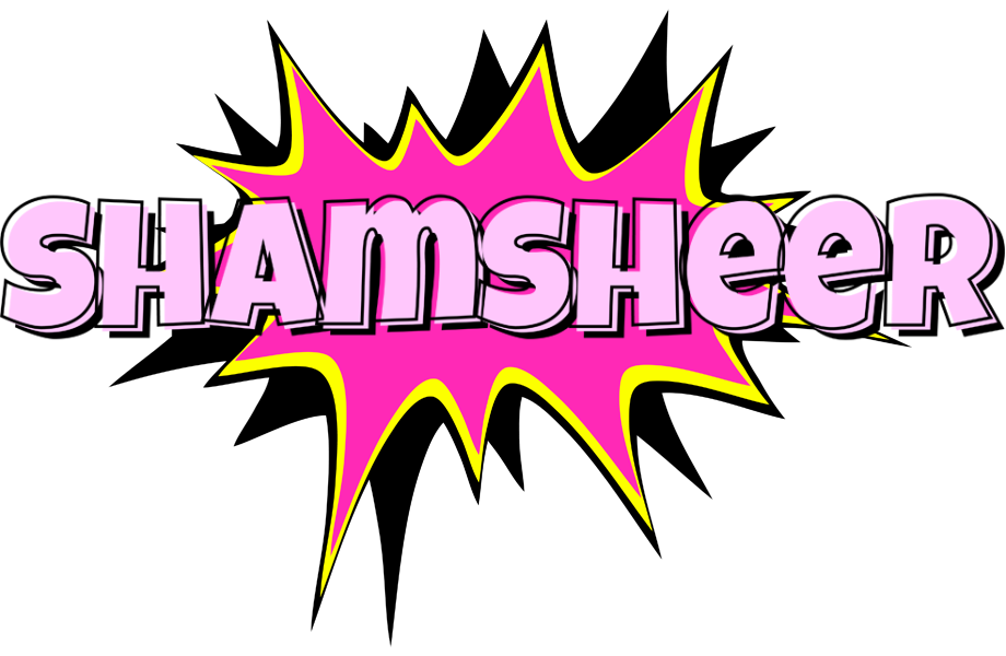 Shamsheer badabing logo