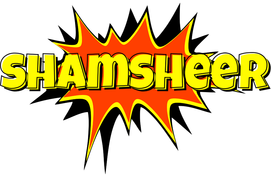 Shamsheer bazinga logo
