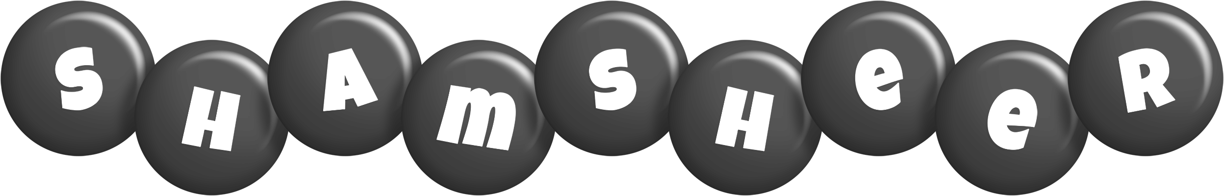 Shamsheer candy-black logo