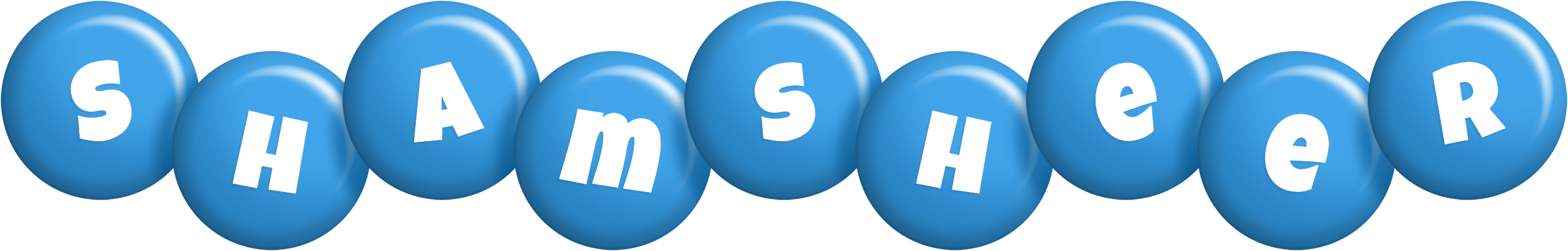 Shamsheer candy-blue logo