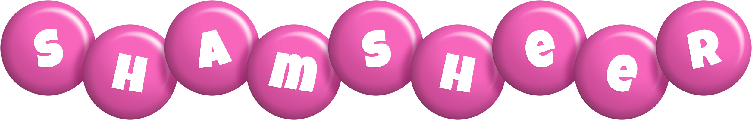 Shamsheer candy-pink logo