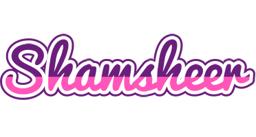 Shamsheer cheerful logo