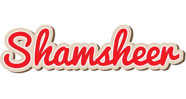 Shamsheer chocolate logo