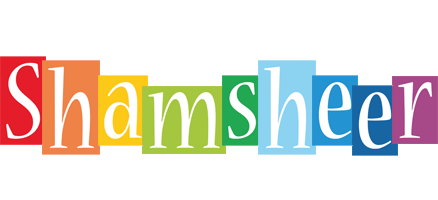 Shamsheer colors logo