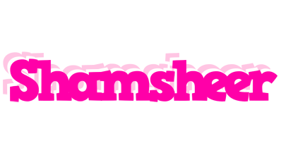 Shamsheer dancing logo