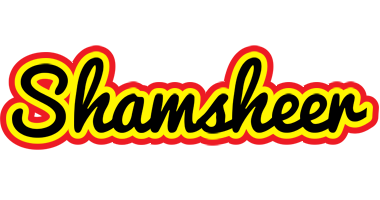 Shamsheer flaming logo