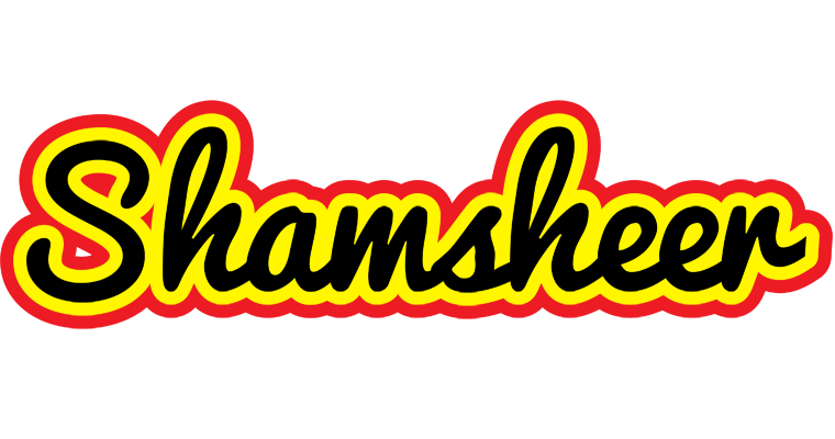 Shamsheer flaming logo
