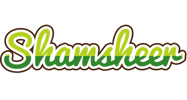 Shamsheer golfing logo