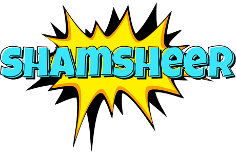 Shamsheer indycar logo