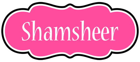 Shamsheer invitation logo