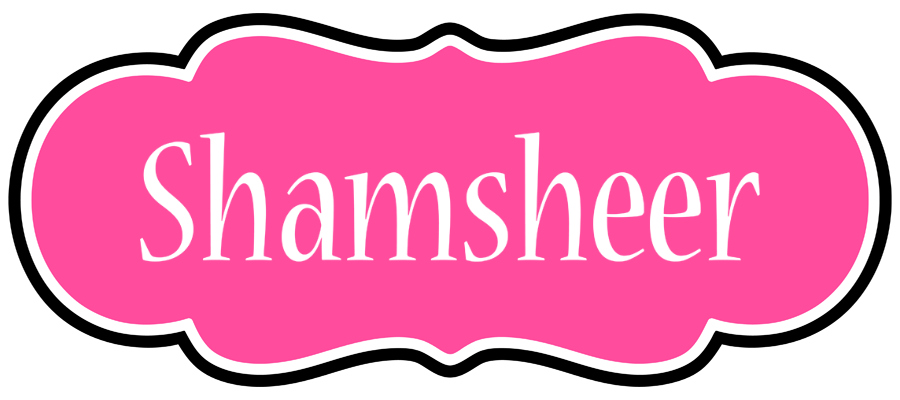 Shamsheer invitation logo