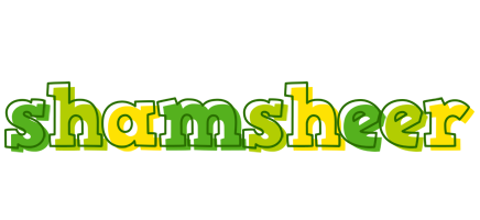 Shamsheer juice logo