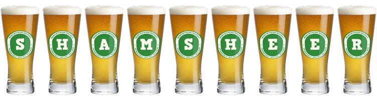 Shamsheer lager logo