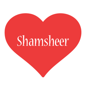 Shamsheer love logo