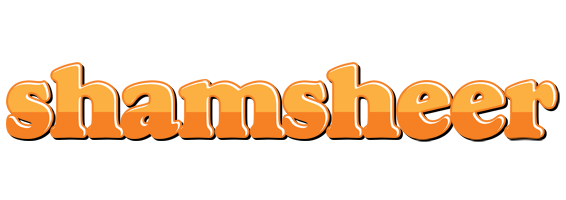 Shamsheer orange logo