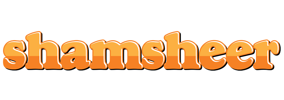 Shamsheer orange logo