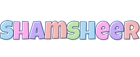 Shamsheer pastel logo