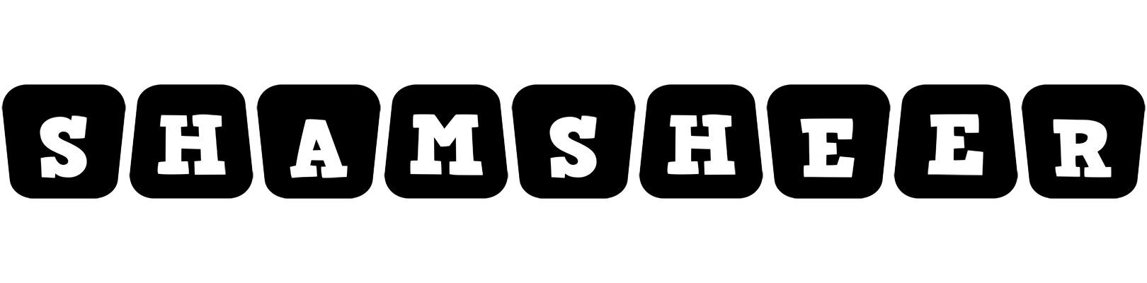 Shamsheer racing logo