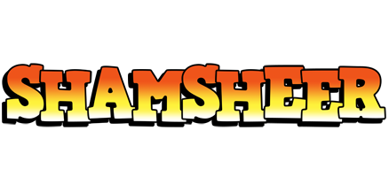 Shamsheer sunset logo