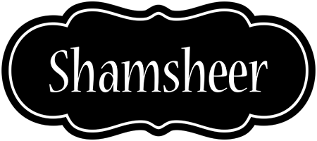 Shamsheer welcome logo