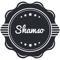 Shamso badge logo