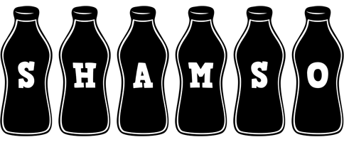 Shamso bottle logo