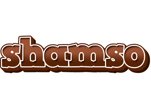 Shamso brownie logo
