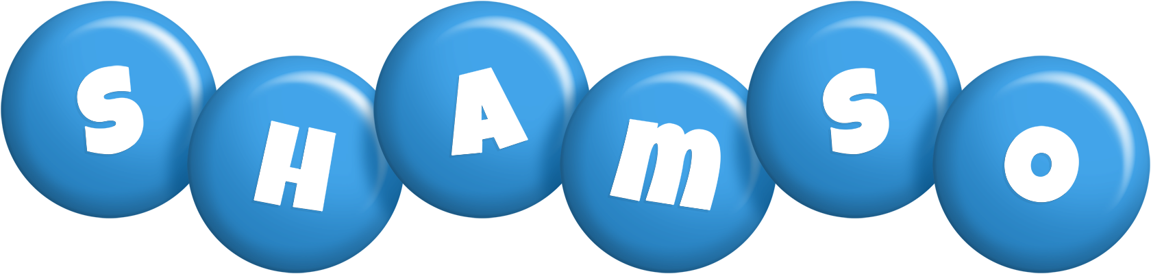Shamso candy-blue logo