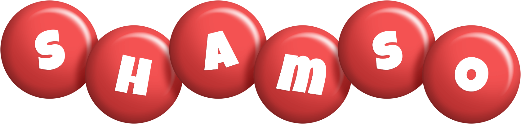 Shamso candy-red logo