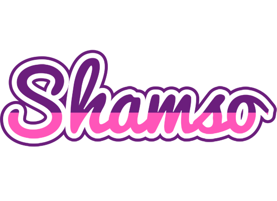 Shamso cheerful logo