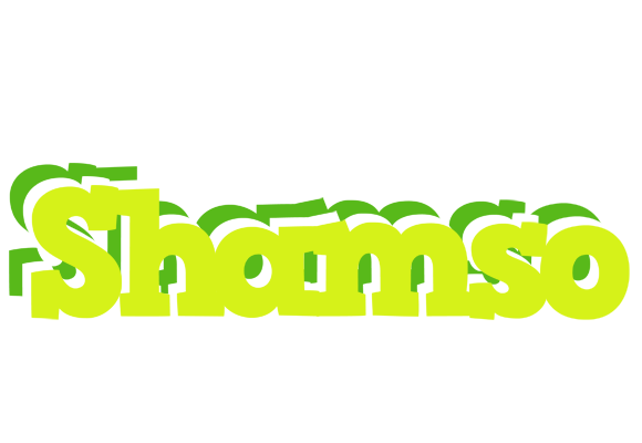 Shamso citrus logo